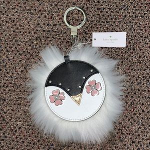 Kate Spade Penguin Key Fob